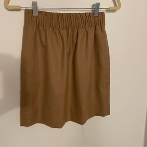 J. Crew Wool-Blend Skirt